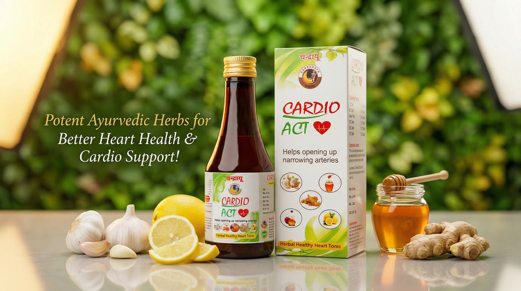 Cardio Act – Herbal Healthy Heart Tonic for Stronger Heart Support