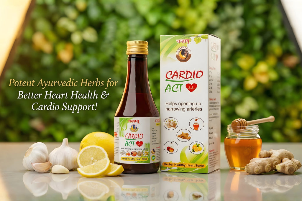 Cardio Act – Herbal Healthy Heart Tonic for Stronger Heart Support