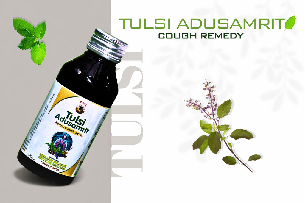 Tulsi Adusamrit – Herbal Cough Syrup for Natural Respiratory Relief