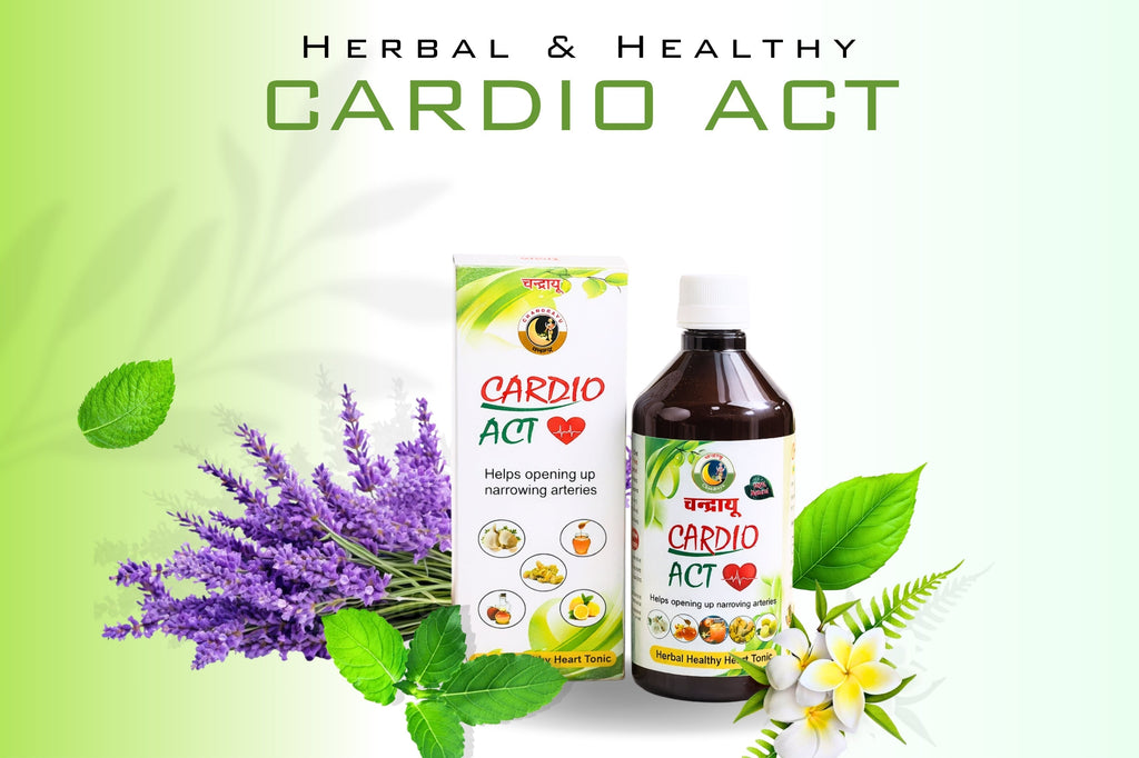 Cardio Act – Herbal Healthy Heart Tonic for Stronger Heart Support