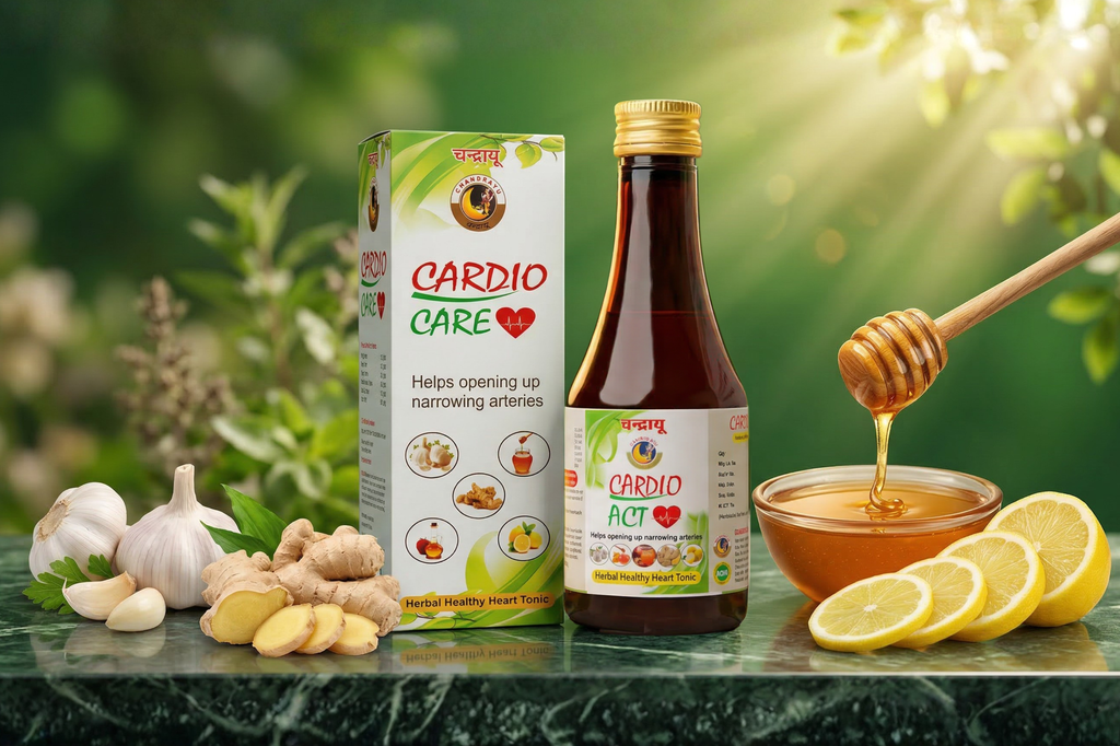 Cardio Act – Herbal Healthy Heart Tonic for Stronger Heart Support