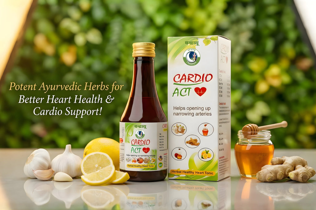 Cardio Act – Herbal Healthy Heart Tonic for Stronger Heart Support