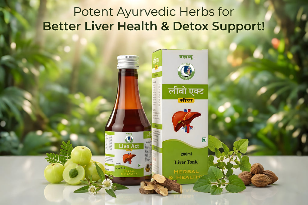 Livo Act Syrup – Herbal Liver Tonic for Complete Liver Care